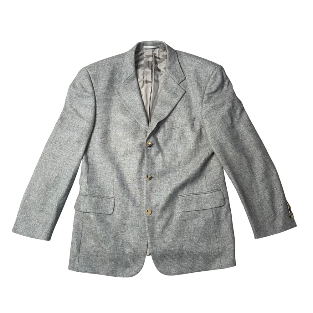 Hugo Boss Blazer Mens Grey Excellent Loro Piana Wool Cashmere Artemis‎ Jacket